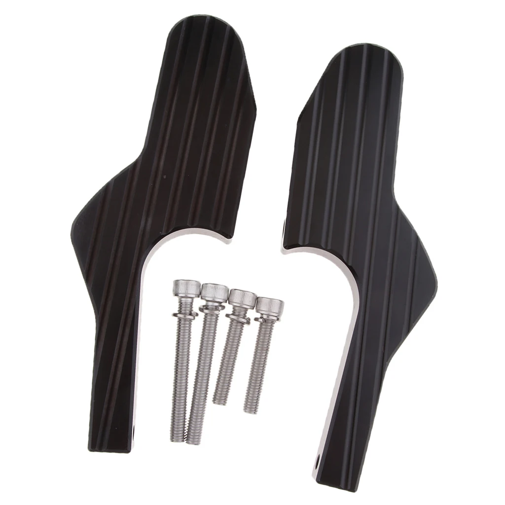 Footrest Mount Foot Peg Extensions Passenger Footpeg Extended for Vespa GTS 300ie Motorcycle Foot Peg Support Extension
