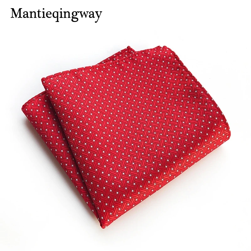 Mantieqingway 25*25 см полиэстер платок карман квадратных для мужской костюм Полосатый плед карман Полотенца Свадебные Платки груди Полотенца