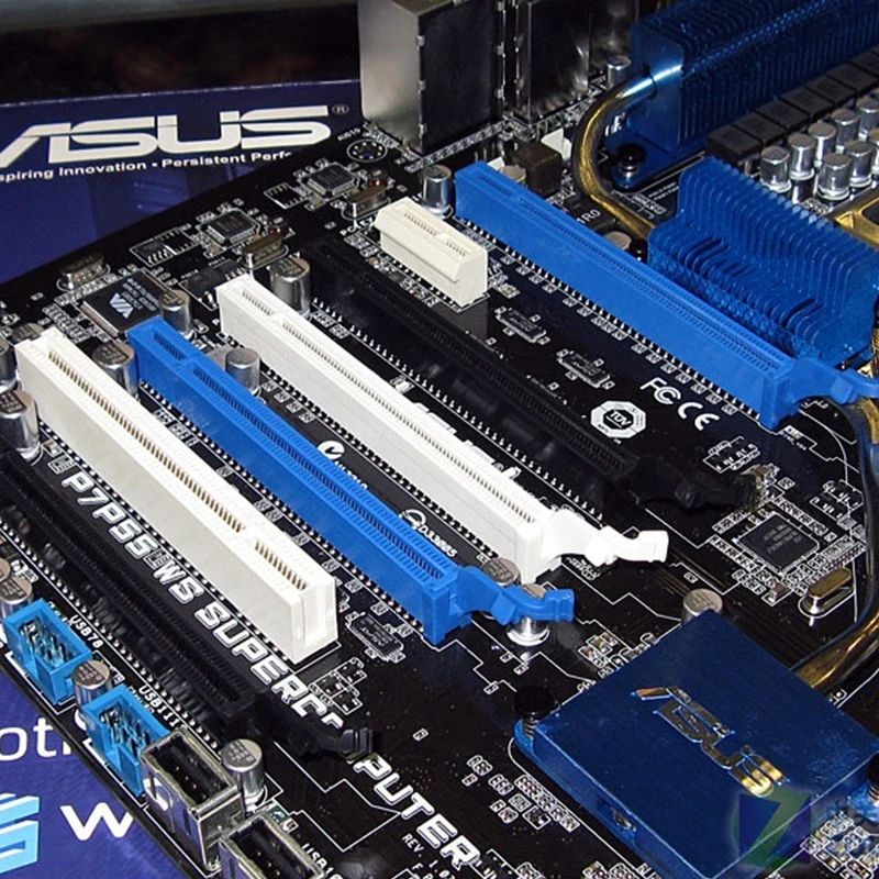 Материнская плата ASUS P7P55 WS для компьютера материнская LGA 1156 DDR3 16 ГБ настольного Intel