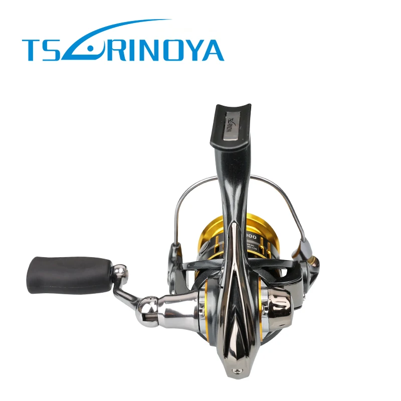 Günstig Tsurinoya 2016 UL Angeln Reel Gewicht Karpfen Angeln Spinning Reel 9 + 1 Lager 5,2 1 getriebe Verhältnis Angeln Reel Kleine Größe