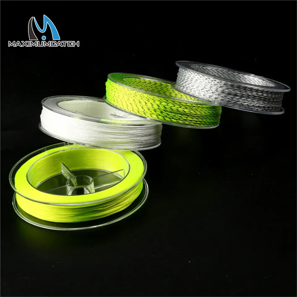 Maximumcatch Fly Fishing Line Double Color Backing Line 100yards 20LB