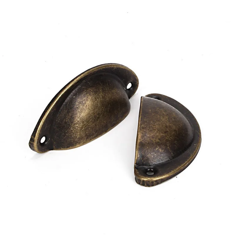 4Pcs Vintage Decorative Door Drawer Pull Handle Iron Semicircle Knob 81mm Dropshipping | Обустройство дома