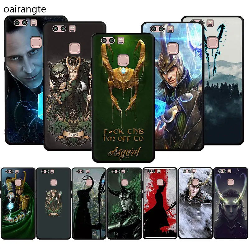 

Marvel The Avengers Hero Loki Thor Soft Phone Cover Case For Huawei P8 9 Lite 2017 P10 P20 30 Lite Pro P smart 2019