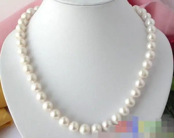 

FREE SHIPPING>@@> 3306 WHITE ROUND CULTURED PEARL NECKLACE