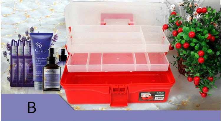 top tool chest LAOA Folded Toolsbox Work-box Colorful Foldable Tool Box Medicine Cabinet Manicure Kit Workbin For Storage tool chest with tools