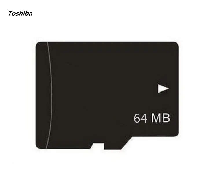 50 шт. 64 Мб Micro SD карта TF карта памяти для сотового телефона