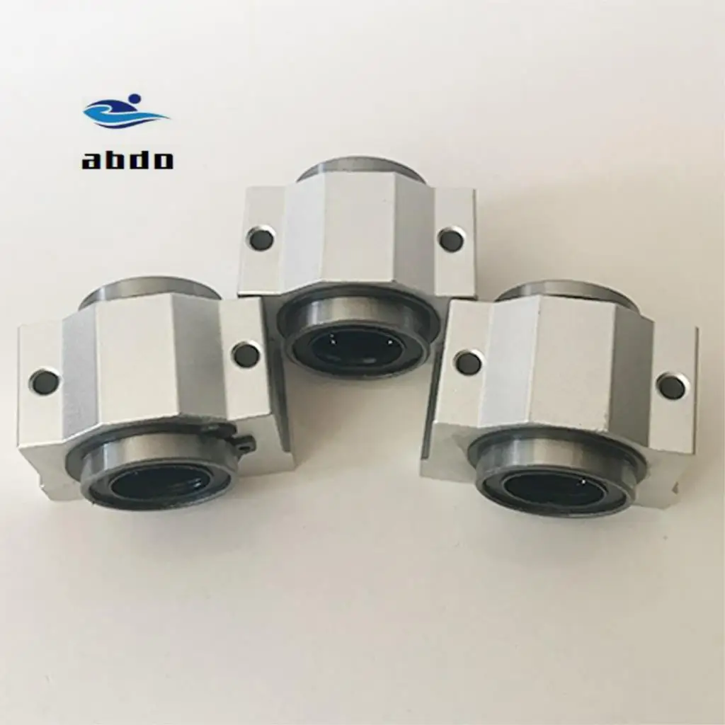 

High quality 4PCS 8mm bearing bushing SC8V SC8VUU SCV8UU linear bearing block for 8mm linear shaft units CNC router
