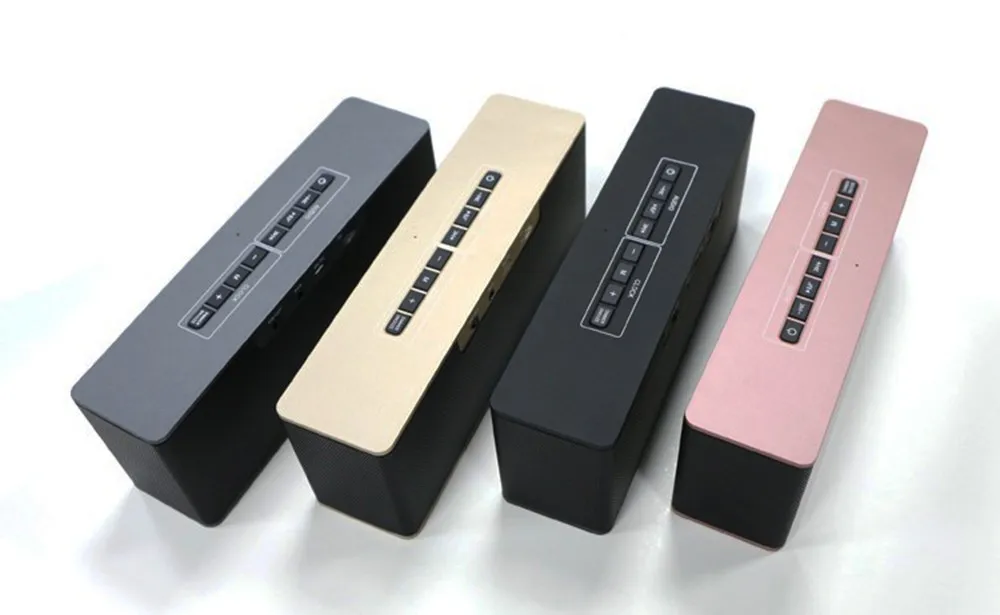 Portable Bluetooth Speaker 10W Kalonki with LED Display FM Radio Alarm Clock Mic HIFI Mini Wireless Stereo Soundbar for Computer (3)