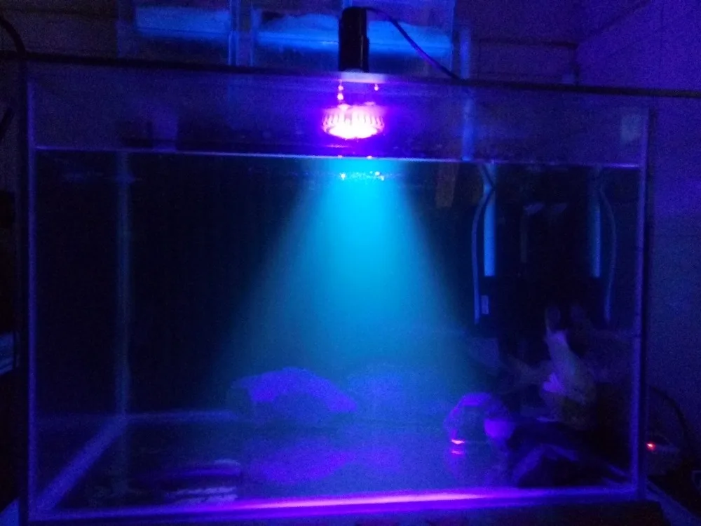 PAR30 светодио дный полный спектр коралловых рифов завод расти рыбы в аквариуме Освещение в помещении Fish Tank лампы E27 светодио дный свет