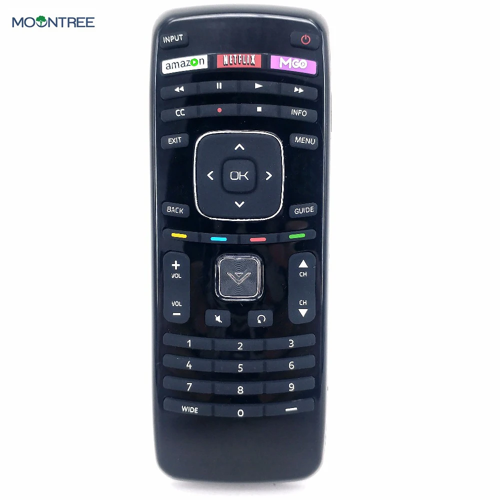 

remote control for vizio XRT112 for smart tv led internet tv black remote controller 433mhz channel 1 ABS material new