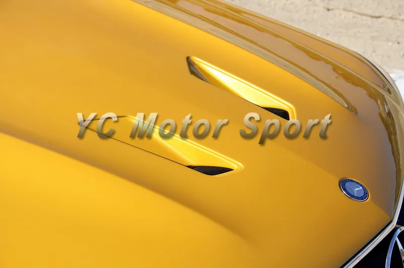2012-2013 Mercedes Benz W204 C63 AMG Sedan Coupe Black Series Style Hood Bonnet FRP (13)
