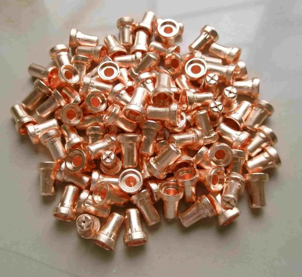 

200pcs Extended Long Tips 0.9mm hole For 40A PT-31 Torch Air Plasma Cutter 40D CUT40 50D CUT50