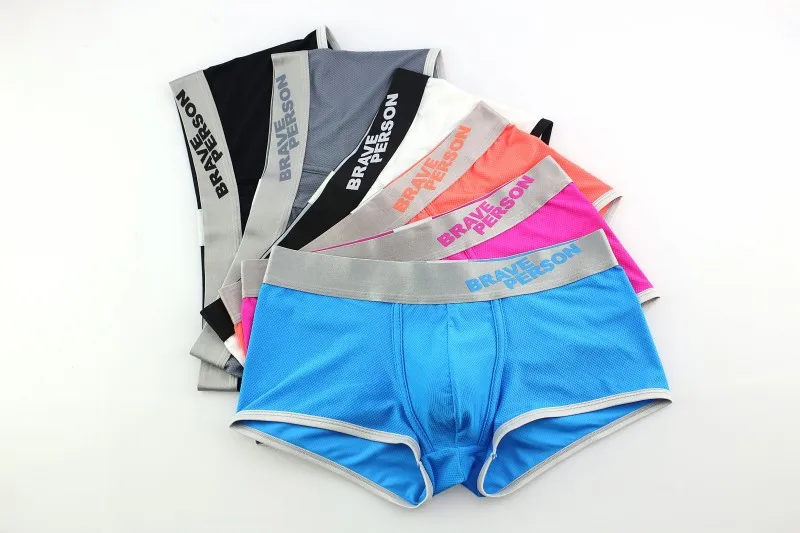 Боксерское Мужское нижнее белье Brave person трусы мужские чистые шорты Нижнее