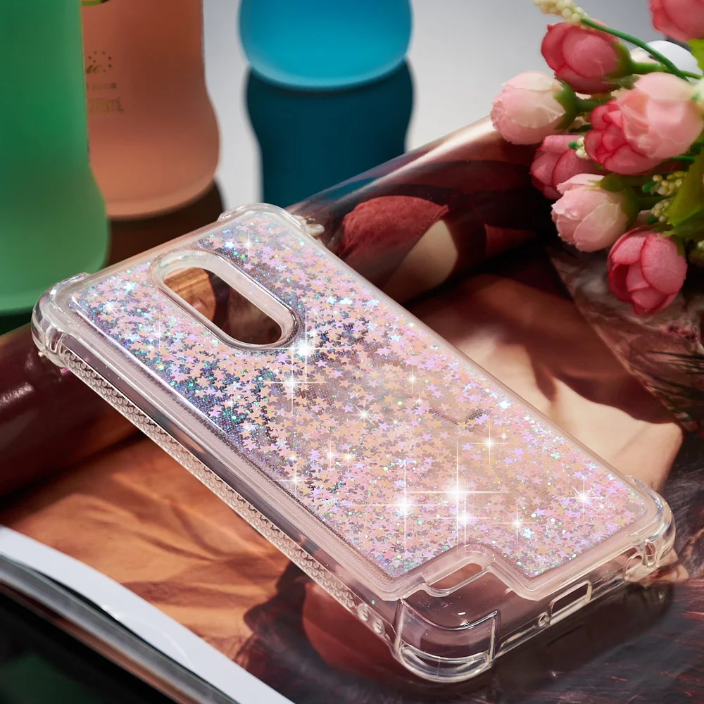 Милый блестящий чехол для LG K11 Plus K30 X4 + мягкая задняя крышка из ТПУ бампер с