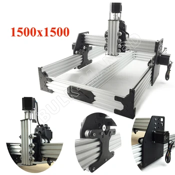 

OX CNC Router Kit 1.5*1.5M 4Axis Woodworking Milling Machine Desktop DIY Belt Driven kit with 175 oz*in Nema23 Stepper Motors