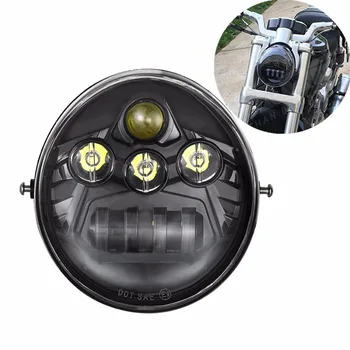 

New Black Headlight Kit For Harley Davidson VROD VRSC VRXSE V-Rod, V-Rod Muscle, Screamin' Eagle CVO V-Rod, Street Rod