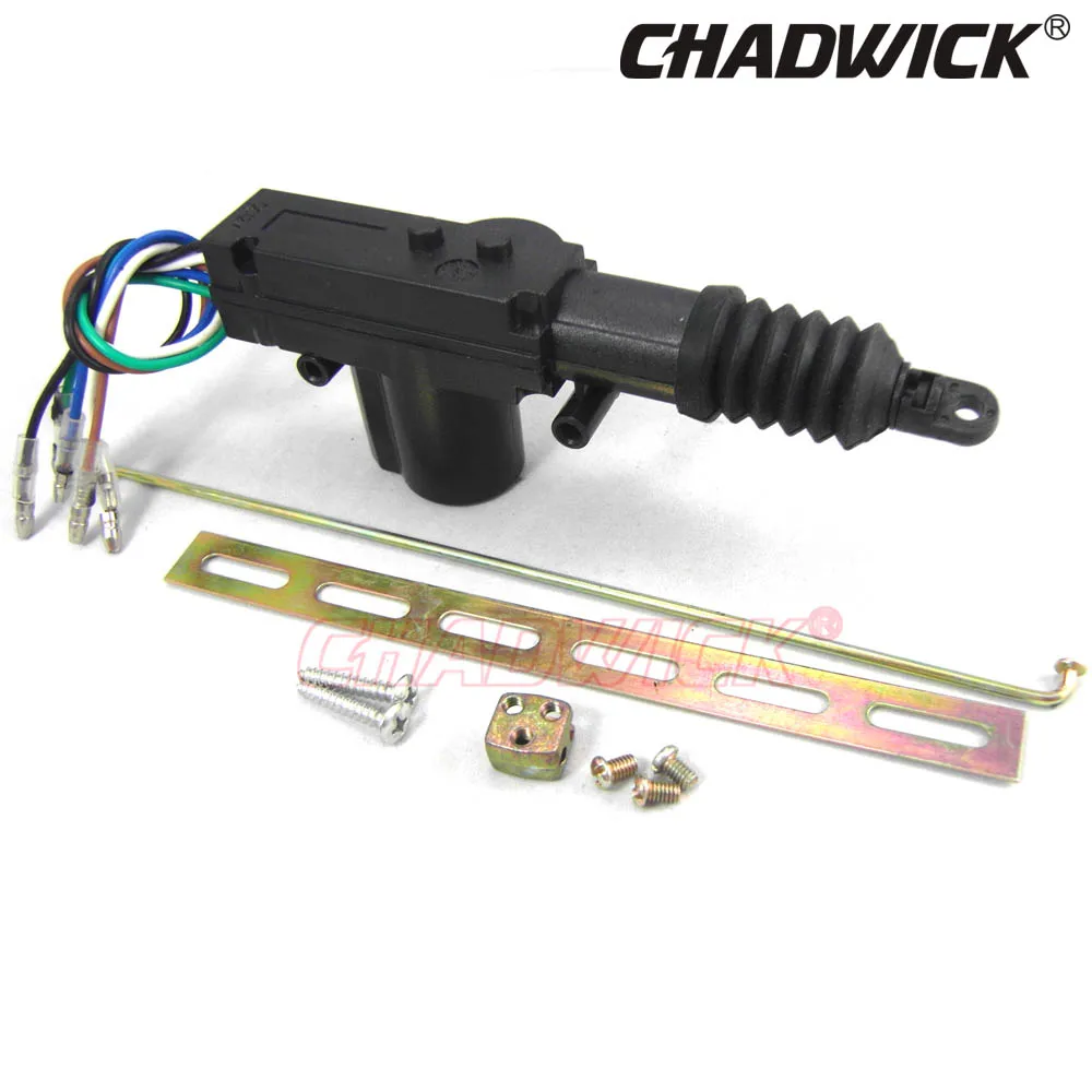 1pcs Actuator Universal Power Door Lock Motor 5wire 12v Chadwick 5p