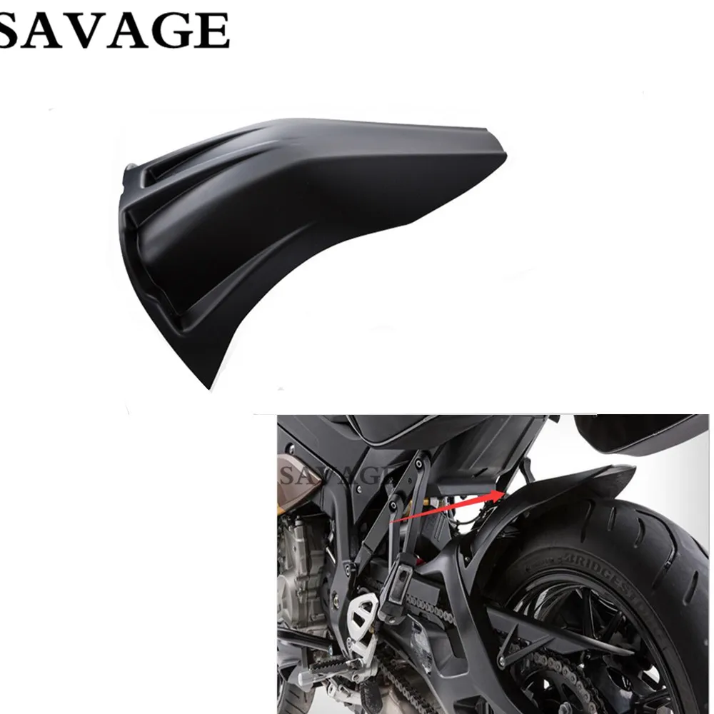 

Black Motorcycle Rear Fender Extender Extension For BMW S1000XR S1000 XR 2015 2016 2017 ABS plastic