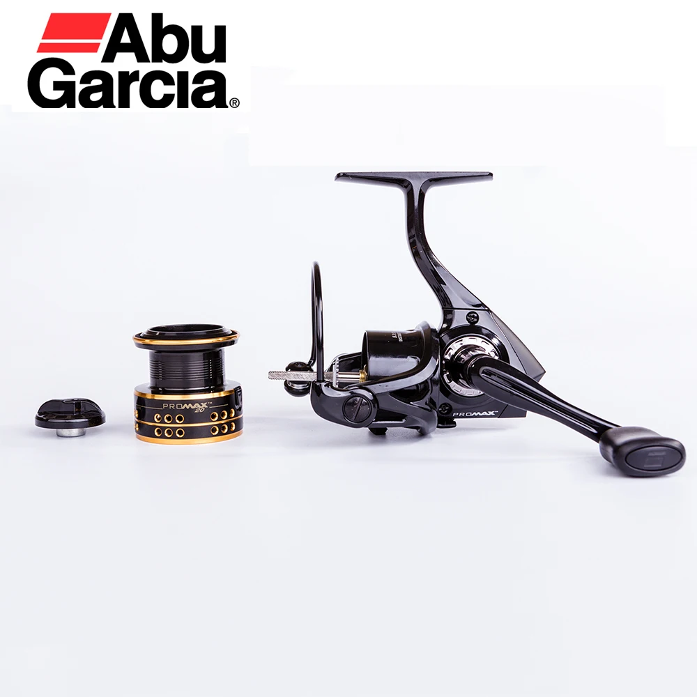 Abu Garcia Pro Max 24 Ton Carbon 6 + 1 подшипники алюминиевая катушка под ключ гладкая упаковка