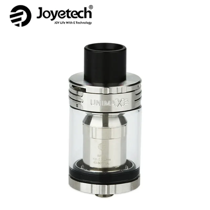 Original Joyetech UNIMAX 2 Atomizer 5ml Capacity with BFL-1 Coil 0.25ohm Vaporizer Top-filling and Top-airflow E-cig Vape Tank Original Joyetech UNIMAX 2 Atomizer 5ml Capacity with BFL-1 Coil 0.25ohm Vaporizer Top-filling and Top-airflow E-cig Vape Tank