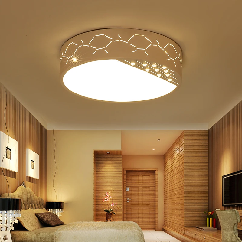 

FULOC LED Ceiling LED Ceiling Lights Lighting Fixture Modern Lamp Living Room Bedroom Kitchen Surface Mount Remote Control