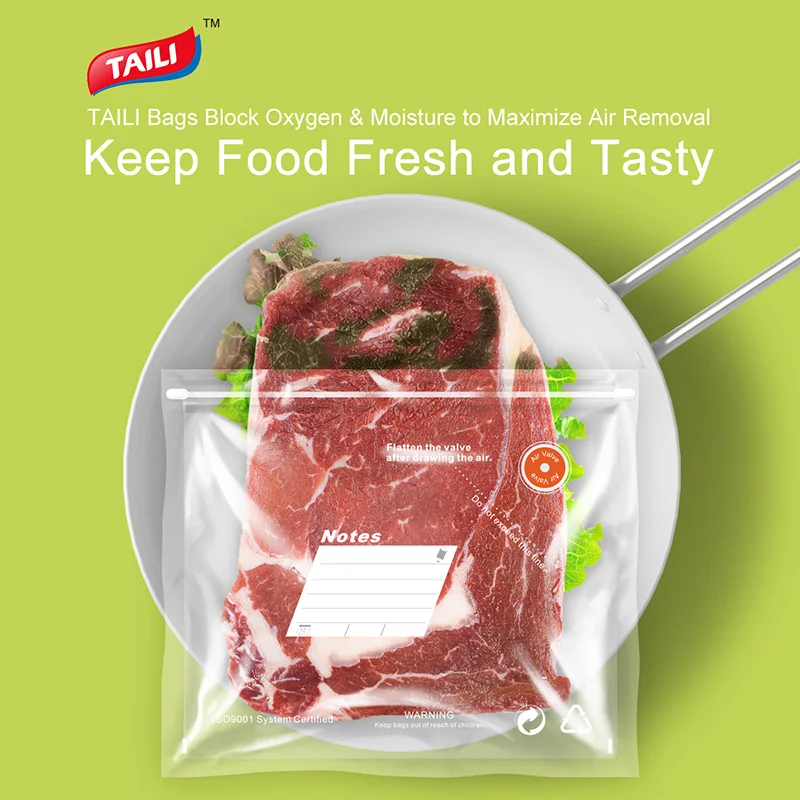 Вакуумная сумка Tai для пищевых продуктов с насосом пакеты вакуумного упаковщика