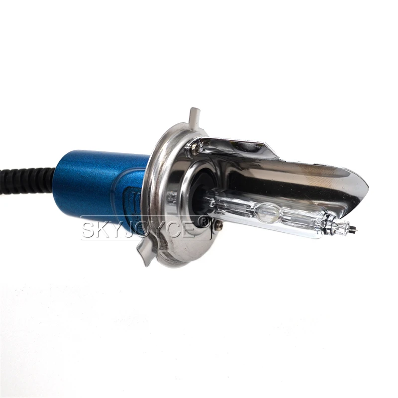 SKYJOYCE High Brightness 5500K Xenon H4 Bixenon HID Bulb 35W 55W Car Headlight H4 High Low Beam Swing Bulb For H4 Xenon HID Kit (10)