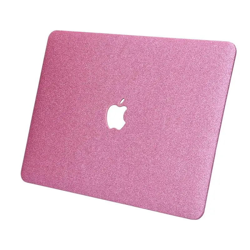 Чехол для ноутбука с матовой ручкой блестящий чехол для ноутбука Macbook Pro 13,3 15,4 retina Air 13," новинка для Macbook Pro 13 Touch bar - Цвет: Розовый