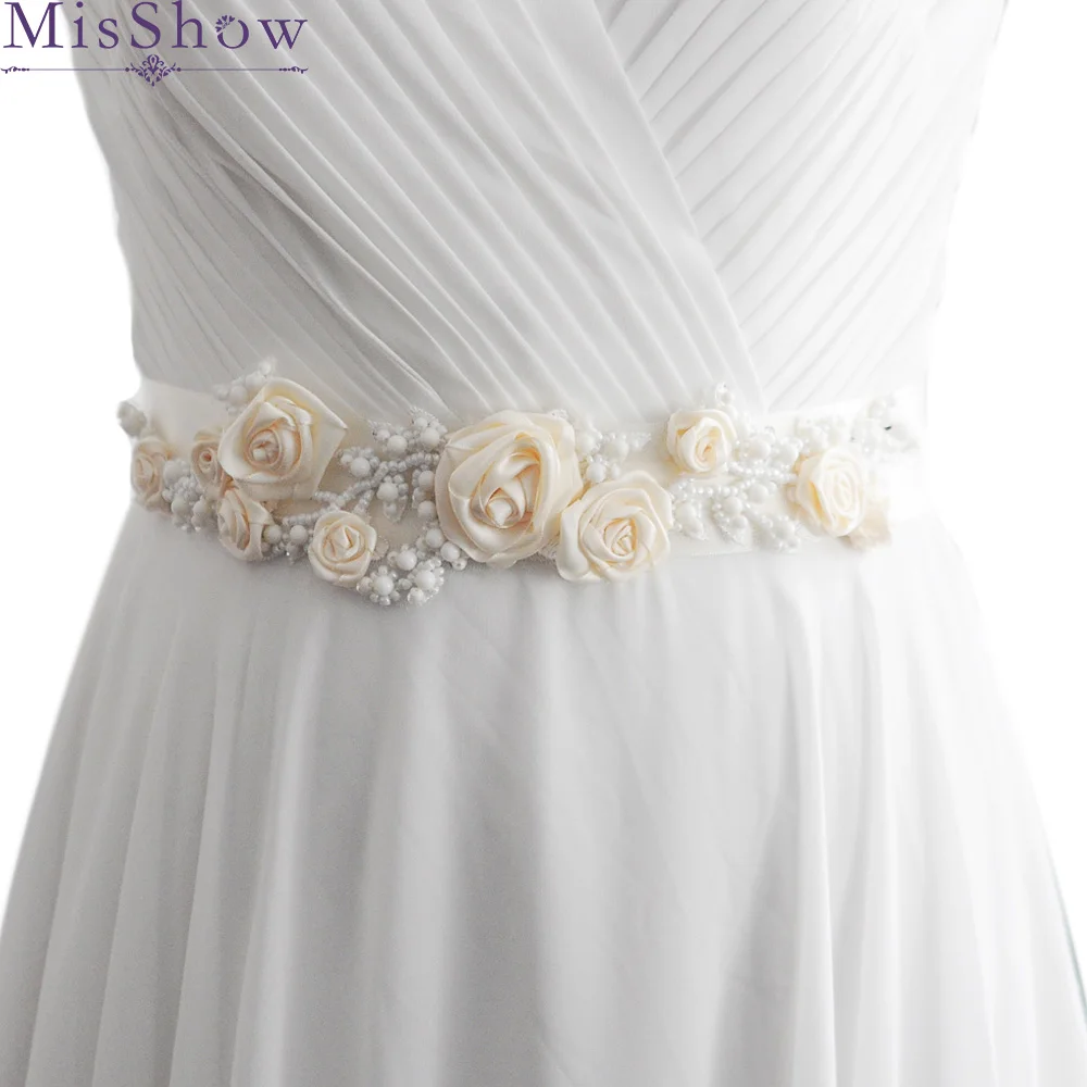 

handmade Pearls Beautiful Flowers Wedding Belts Wedding sashes,Beautiful Flowers Bridal Belts Bridal Sashes Wedding Accessories
