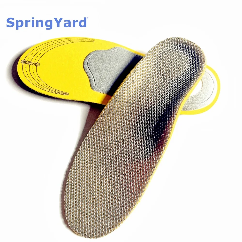

SpringYard Foam+TPR Arch Support Breathable Shock Absorption Cushion Sport Orthopedic Insoles for Shoes Woman Men