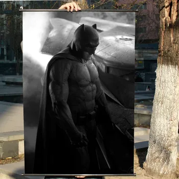 

"Batman V Superman"HD Game Scrolls Movie Poster Wall Sticker Banners Hanging Waterproof Cloth Art Bedroom Living Room Decoration