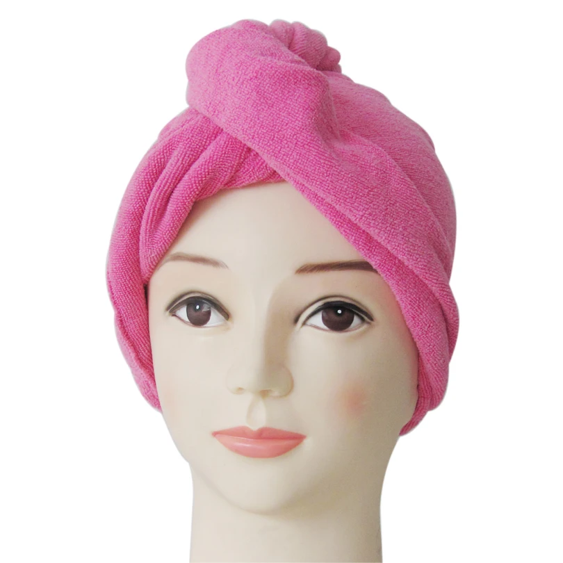 High Quality Microfiber Magic Hair Drying towel shower Capin Hair