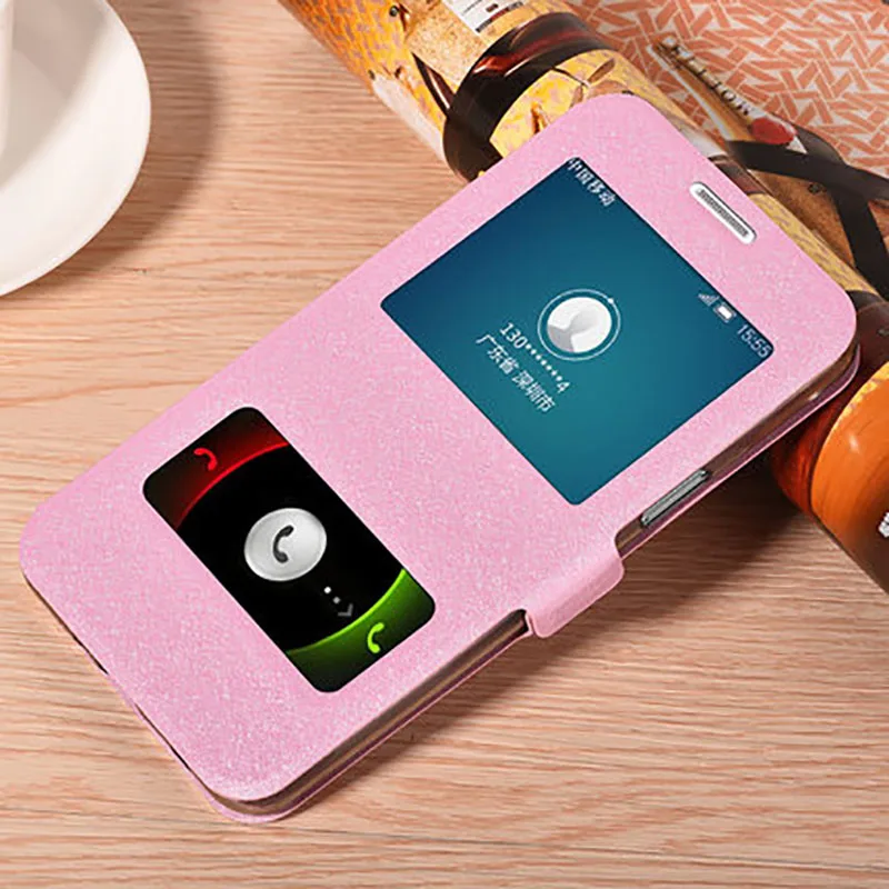 Кожаный флип чехол с окошком для Samsung Galaxy Mega 2 G750 G 750 6 0 дюймов|leather case|case forfor samsung galaxy