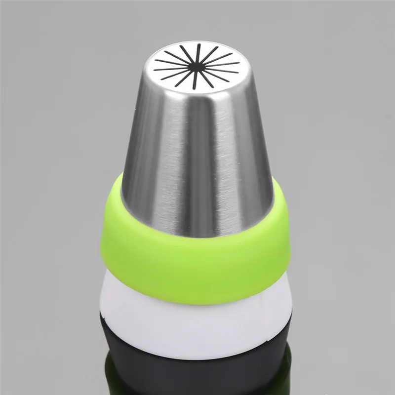 8pc Russian Tulip Flower Icing Piping Nozzles Cake Decoration Tips Baking Tools Tri-color coupler 8pc Russian Tulip Flower Icing Piping Nozzles Cake Decoration Tips Baking Tools Tri-color coupler