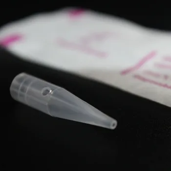 

100Pcs Steriled 3RL Tips Permanent Makeup Eyebrow Lip Tattoo Needle Caps Nozzle For Sunshine Giant Sun Tattoo Machine Accessorie