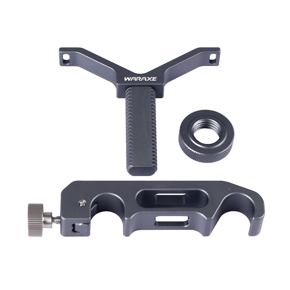 Long Lens Support Bracket Quick Release with 15mm Rod Clamp Rail Block