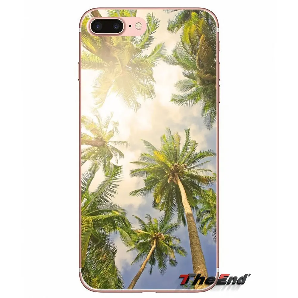 Чехол с кокосовыми пальмами для Huawei Honor 5A LYO L21 Y6 II Compact Y5 2 Y5II Mate 10 Lite Nova 2i