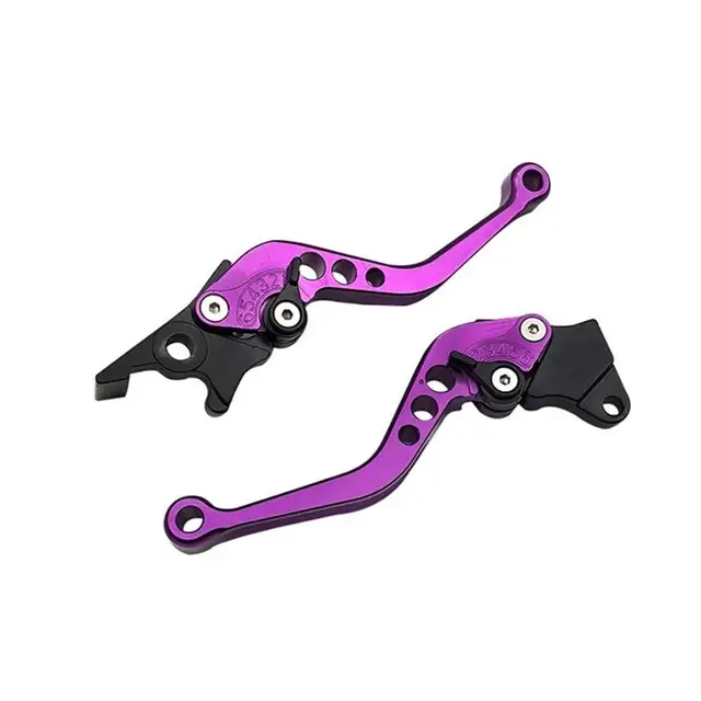 2Pcs Alloy Motorcycle Brake Handle Car Brake Handles Clutch Lever Fit For Motorbike Modification