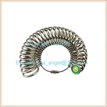 Металлический кольцевой фильтр палец датчика инструменты для регулирования размера ювелирные изделия делая инструменты Размеры измеритель Инструмент 0-13 США измерительная шкала