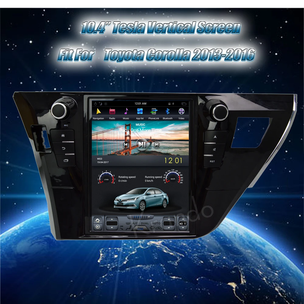 Sale Krando Android 8.1 10.4" Vertical screen car gps navigation radio player for Toyota Corolla 2013-2016 multimedia system 0 Sale Krando Android 8.1 10.4" Vertical screen car gps navigation radio player for Toyota Corolla 2013-2016 multimedia system 0