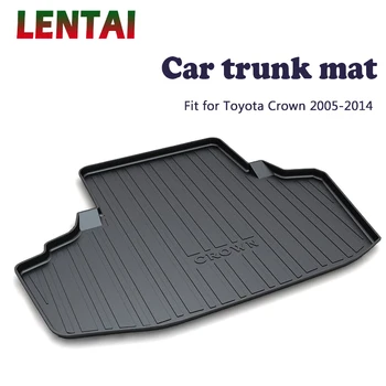 

LENTAI 1PC rear trunk Cargo mat For Toyota Crown 2005 2006 2007 2008 2009 2010 2011 2012 2013 2014 Boot Liner Tray Accessories