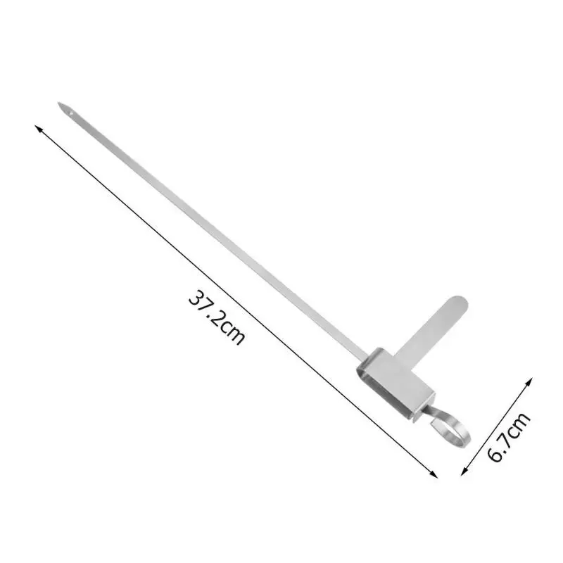 Нержавеющая сталь палочка для кебаба шампура для шашлыка мясной шашлык барбекю, гриль иглы