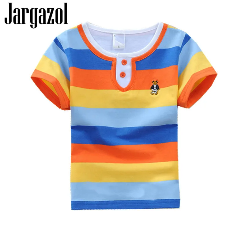 

New Summer Baby T Shirt For Boys Girls Kids Clothes Short Sleeve Cartoon T-Shirt Baby Boy Girl Clothes bebes Toddler Tops Tee