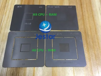 

4pcs/lot BGA Reballing Stencil for iphone A8 A9 main CPU flash RAM