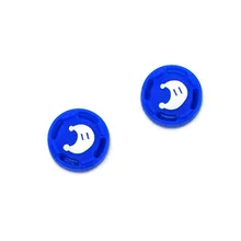 2 шт силиконовый Аналоговый джойстик ручки крышки для переключателя NS JoyCon синий