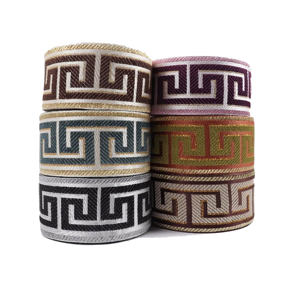 2 ярда/рулон жаккардовая лента для рукоделия 60 мм|jacquard ribbon|woven jacquard ribbonribbon ribbon |