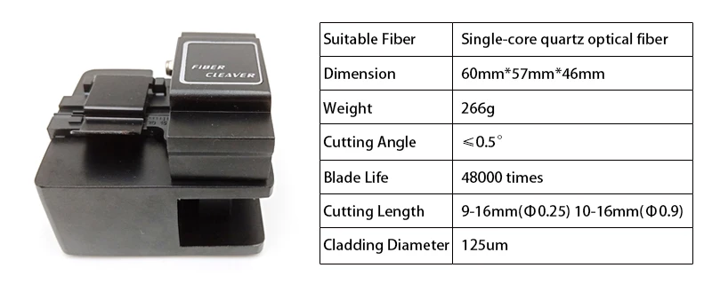 Высокая точность оптического волокна Кливер волоконно-оптический резак лезвие режущий нож волокна Оптика кливадор де фибра в FTTH срок службы проекта