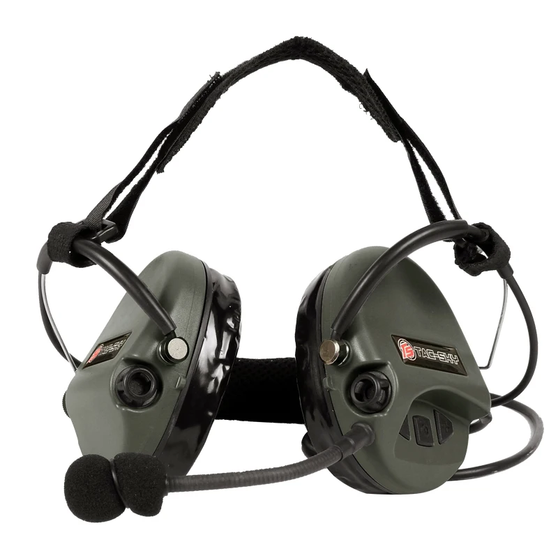 TAC-SKY TCI LIBERATOR II  SORDIN Silicone earmuff version Noise reduction pickup headset-FG