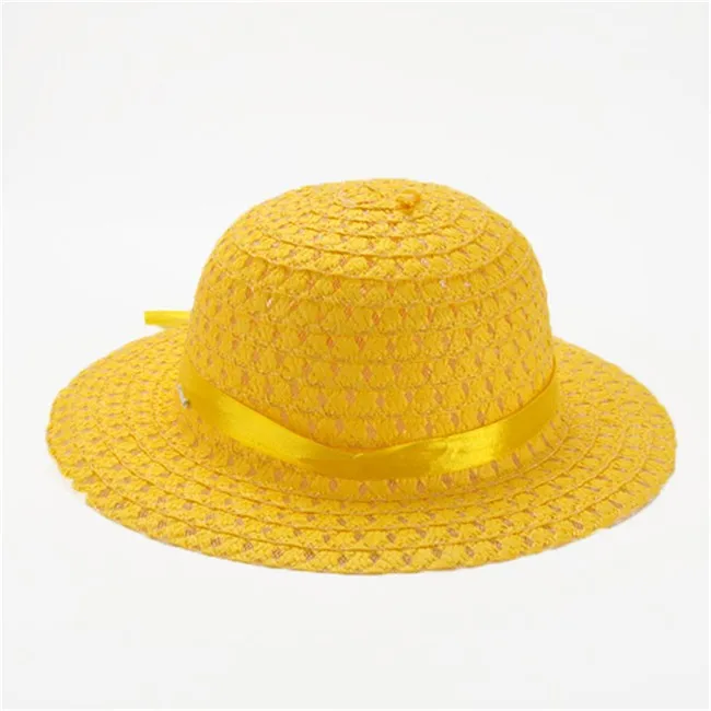 Повседневная летняя кепка для девочек, От 0 до 12 лет, модная шляпа от солнца, милые детские соломенные шляпы, соломенная Кепка с цветами и сумочка, пляжная шляпа для мальчиков