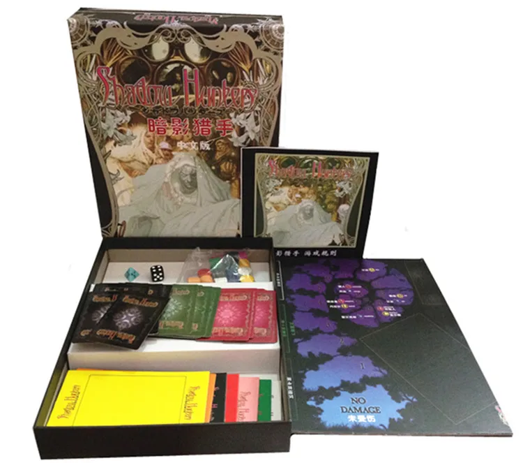 New Shadow Hunters Board Game Shadow Hunter Complete Set New Adult Casual Party Game Cards